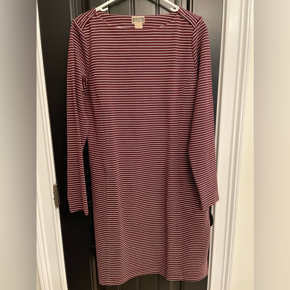 Duluth Trading Co. Pointe Knit  Dress with Pockets